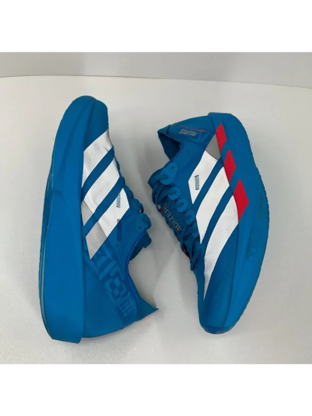 Adidas Adizero Takumi Sen 11 Running Sneakers Mens 13 Racing JR4794 Blue Silver
